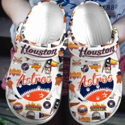 Houston Astros Soft Clogs