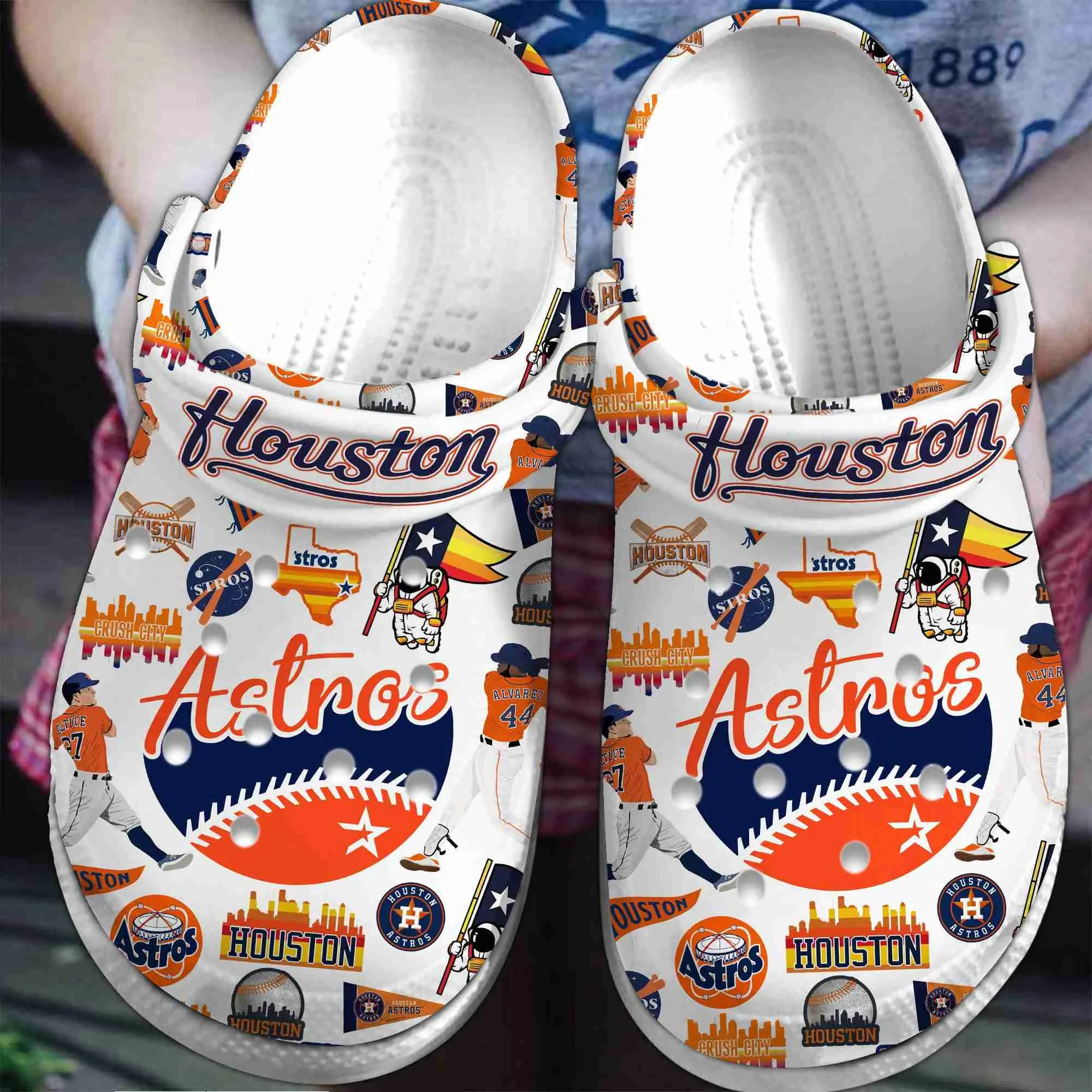 Houston Astros Soft Clogs 1 Houston Astros Soft Clogs