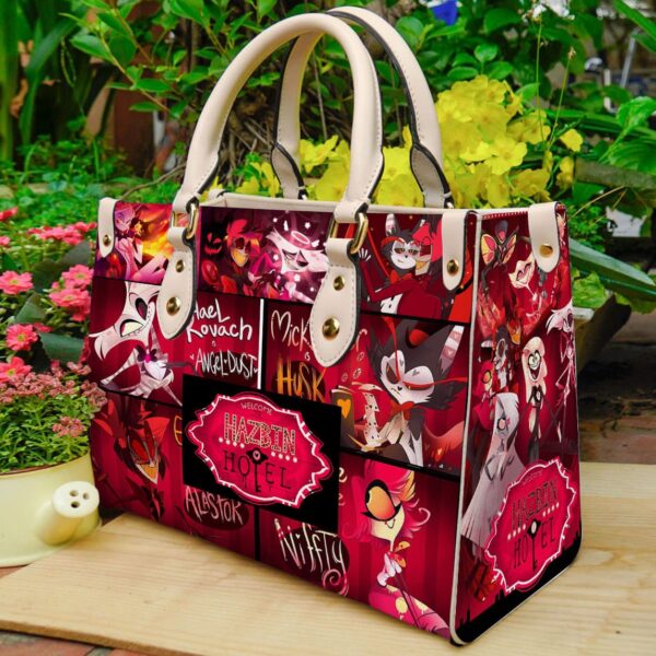 Hazbin Hotel 1 Leather Handbag 1 Hazbin Hotel 1 Leather Handbag