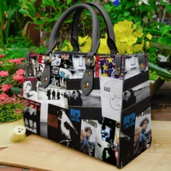 U2 Band Leather Handbag