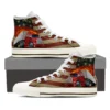 Semi Truck Driver High Top Shoes