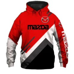 Mazda Hoodie Zip Hoodie 3D