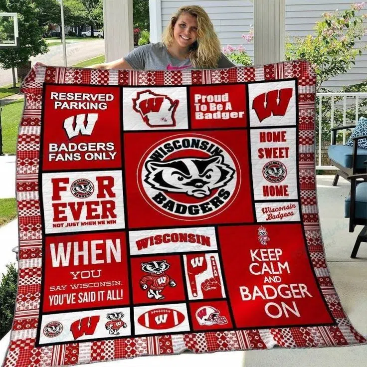 Wisconsin Badgers 1 Blanket 1 Wisconsin Badgers 1 Blanket