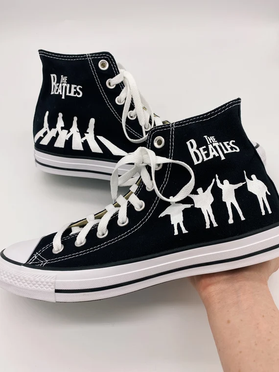 The Beatles High Top Shoes 1 The Beatles High Top Shoes