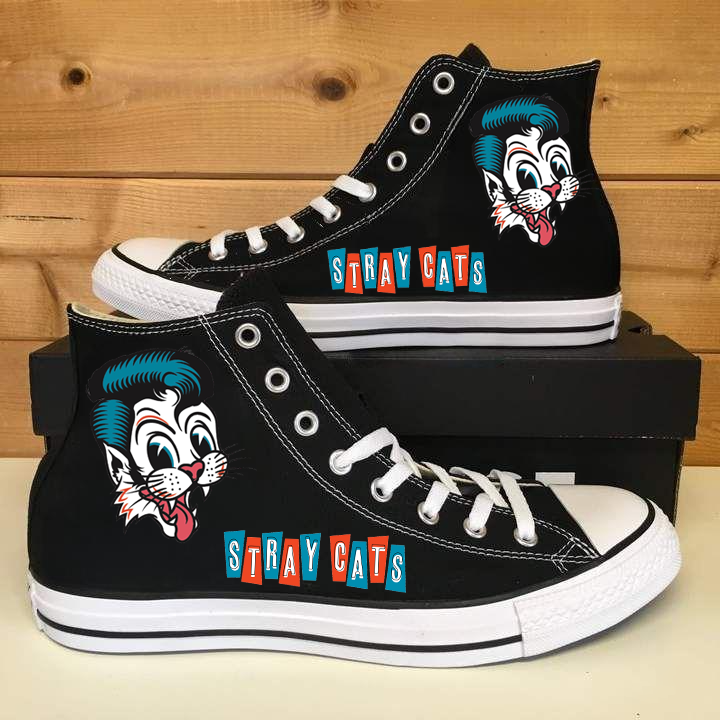 Stray Cats High Top Shoes 1 Stray Cats High Top Shoes