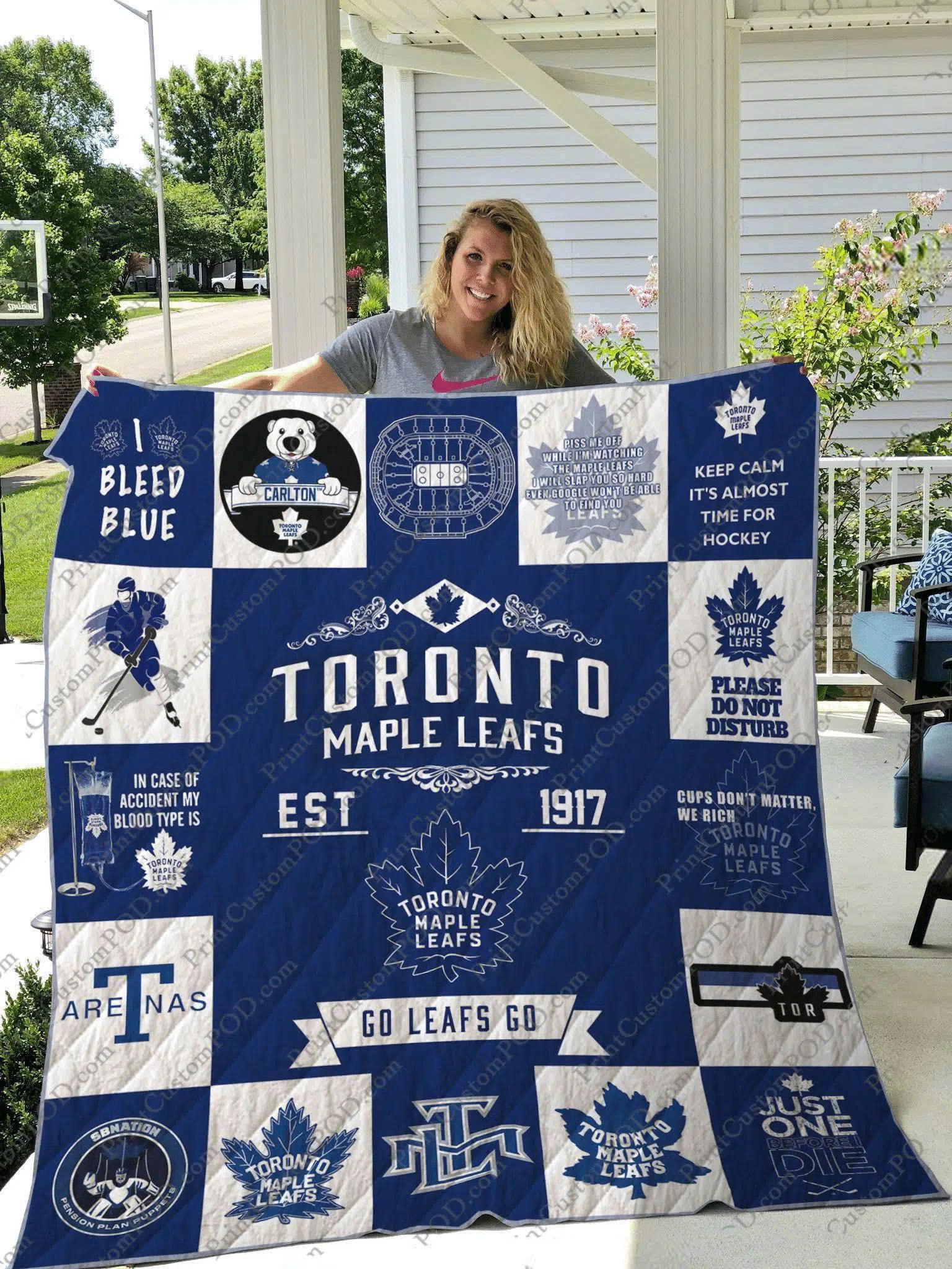 Toronto Maple Leafs 2 Blanket 1 Toronto Maple Leafs 2 Blanket