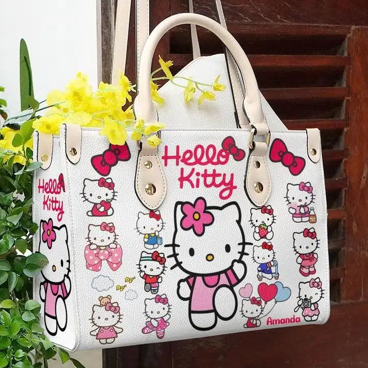 Hello Kitty Leather Handbag 1 Hello Kitty Leather Handbag