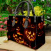 Fire X Halloween 2024 Hand Leather Handbag