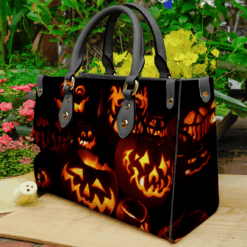 Fire X Halloween 2024 Hand Leather Handbag