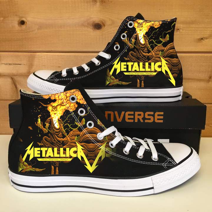 Metallica High Top Shoes 1 Metallica High Top Shoes
