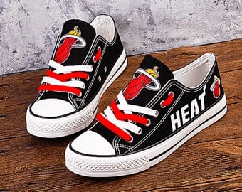Miami Heat Low Top Shoes 1 Miami Heat Low Top Shoes