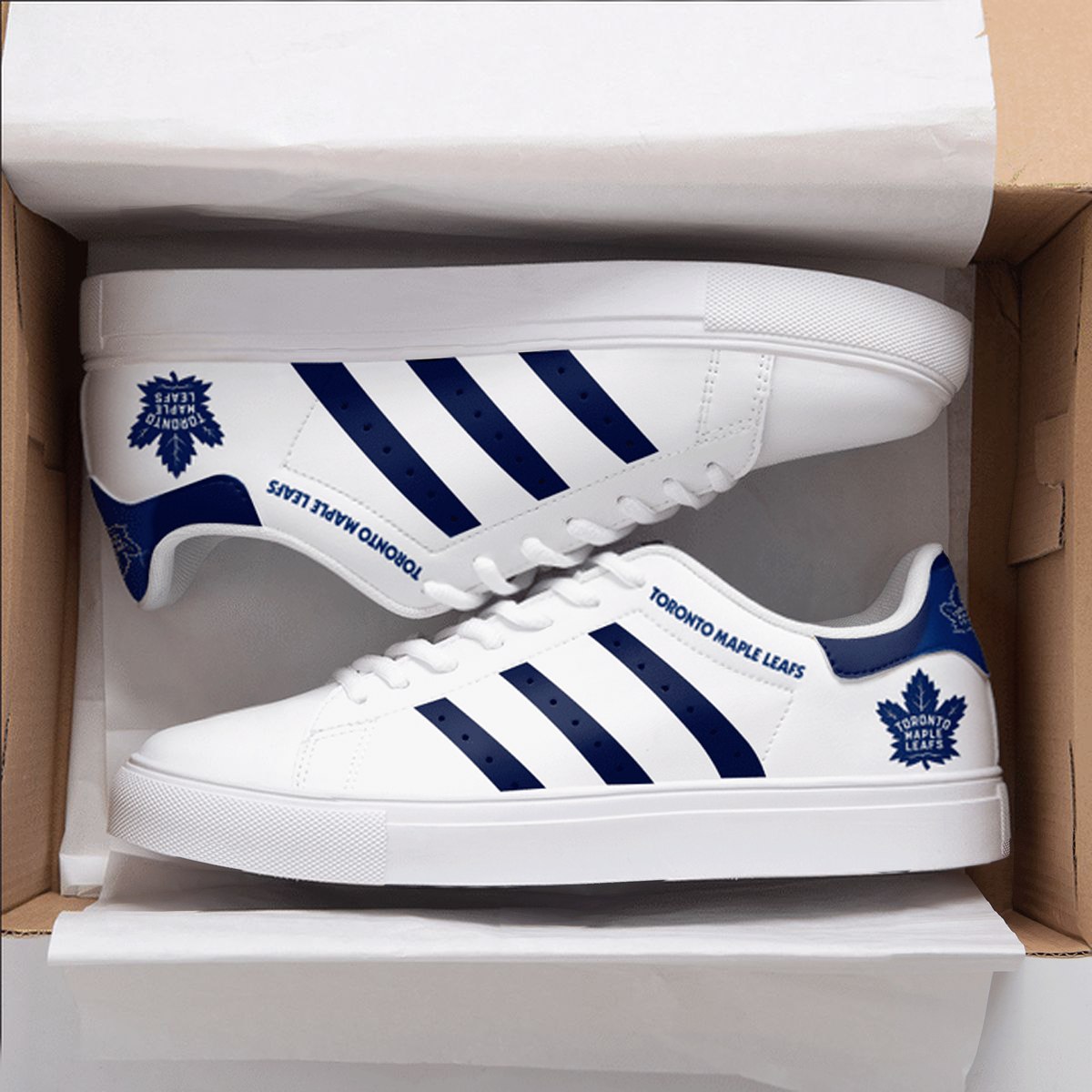 Toronto Maple Leafs Stan Smith Shoes 1 Toronto Maple Leafs Stan Smith Shoes