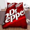Dr Pepper Bedding Set