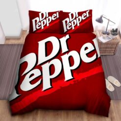 Dr Pepper Bedding Set