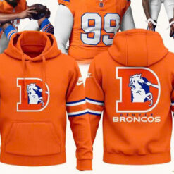 Denver Broncos Zip Hoodie