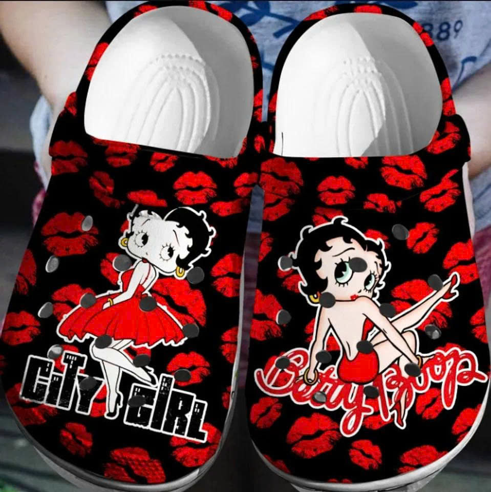 Betty Boop Lover Soft Clogs 1 Betty Boop Lover Soft Clogs