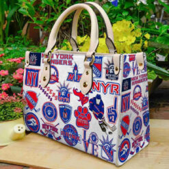 New York Rangers Leather Handbag