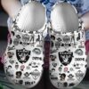 Las Vegas Raiders 1 Soft Clogs