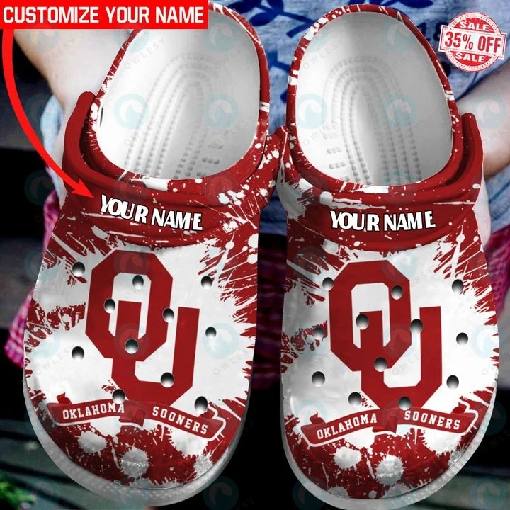 Oklahoma Sooners 1 Soft Clogs 1 Oklahoma Sooners 1 Soft Clogs
