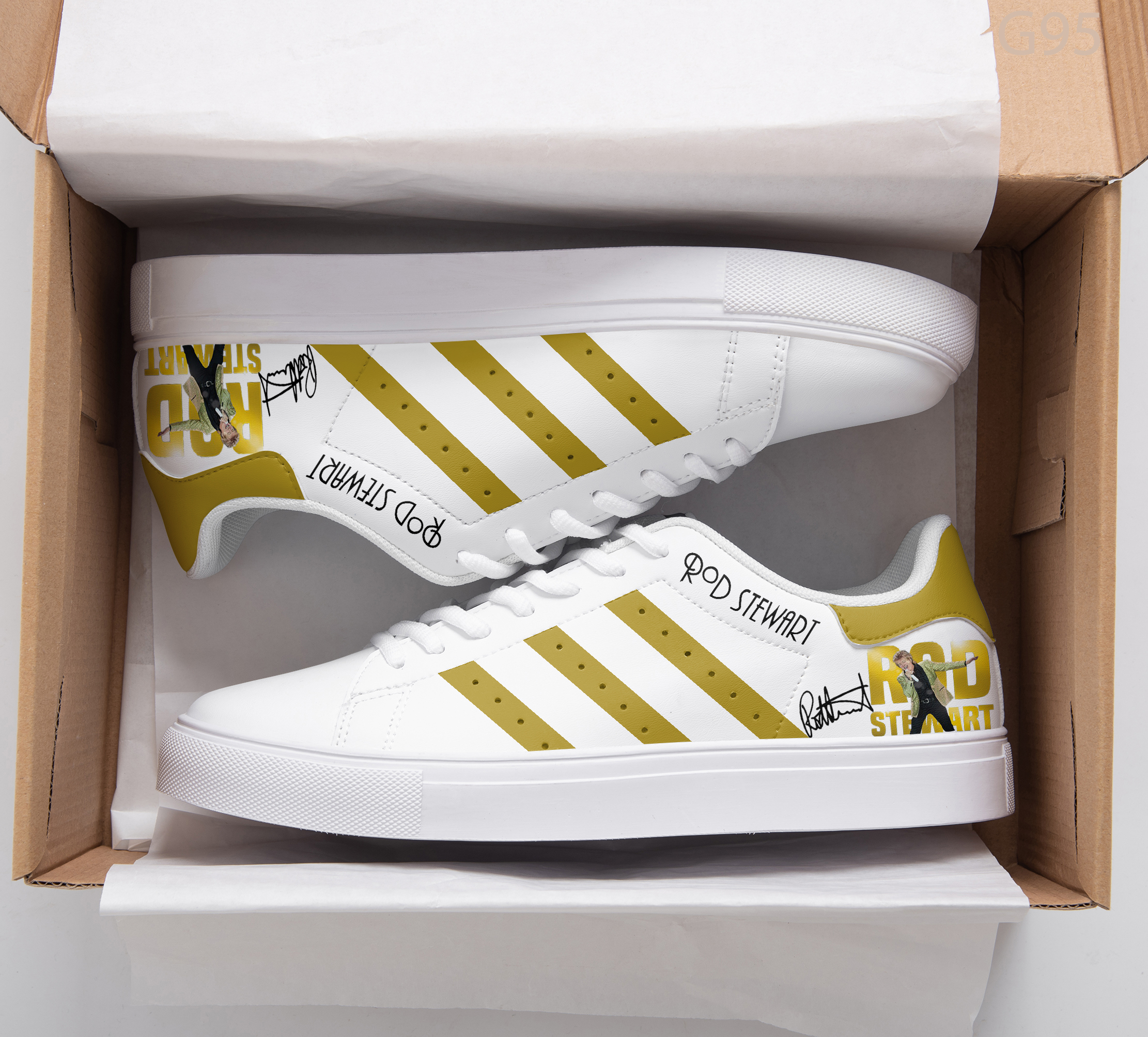 Rod Stewart A1 Stan Smith Shoes 1 Rod Stewart A1 Stan Smith Shoes