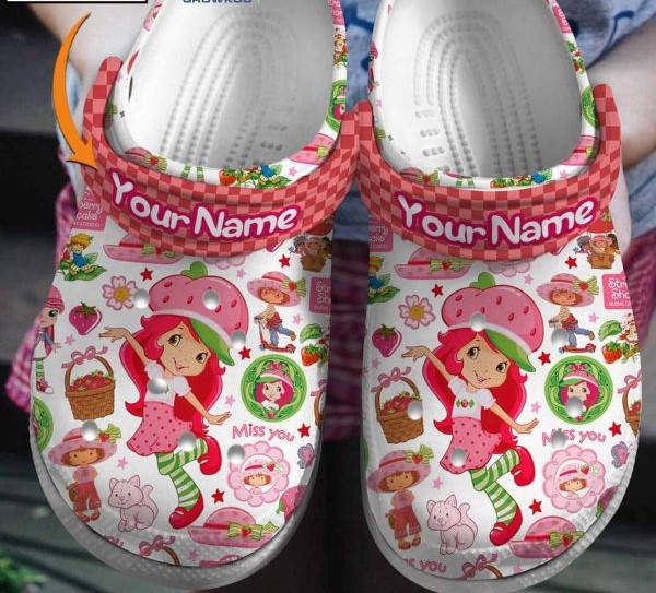 Strawberry A1 Shortcake Soft Clogs 1 Strawberry A1 Shortcake Soft Clogs