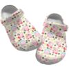 Kirby Pattern Soft Clogs