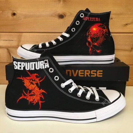 Sepultura High Top Shoes 1 Sepultura High Top Shoes