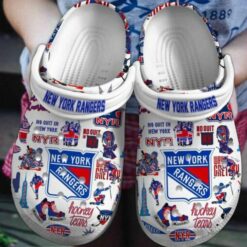 New York Rangers Soft Clogs