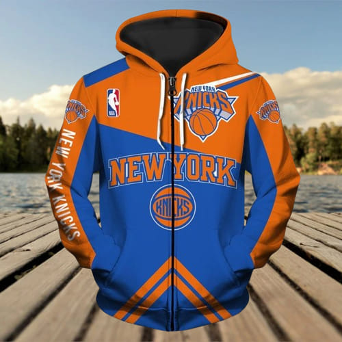 New York Knicks 1 Fleece Jacket 1 New York Knicks 1 Fleece Jacket