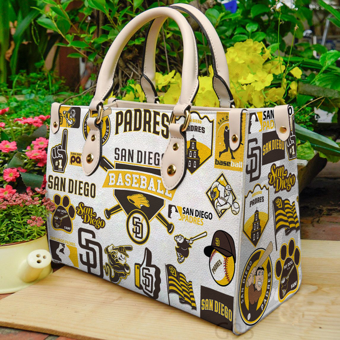 San Diego Padres 0aa Hand Leather Handbag 1 San Diego Padres 0aa Hand Leather Handbag