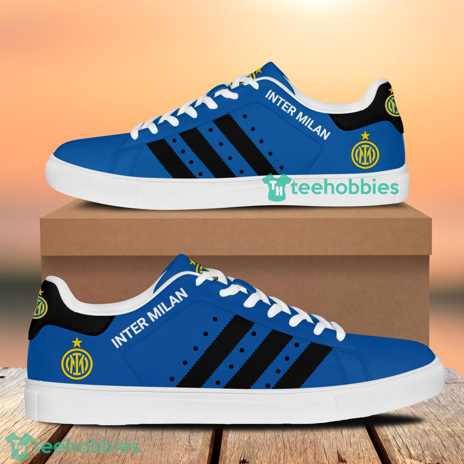 Inter Milan Aa1 Stan Smith Shoes 1 Inter Milan Aa1 Stan Smith Shoes