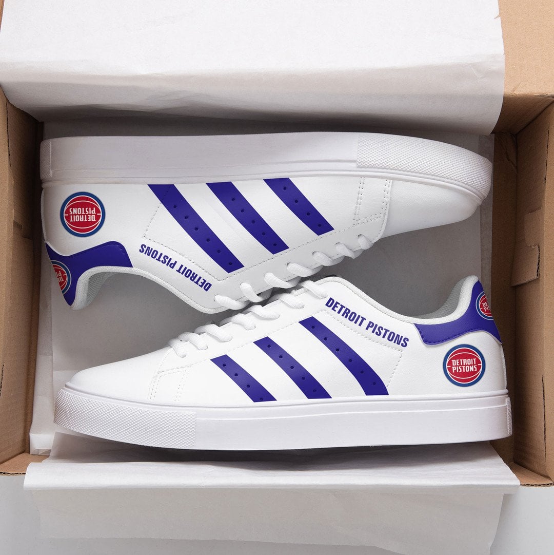 Detroit Pistons Stan Smith Shoes 1 Detroit Pistons Stan Smith Shoes