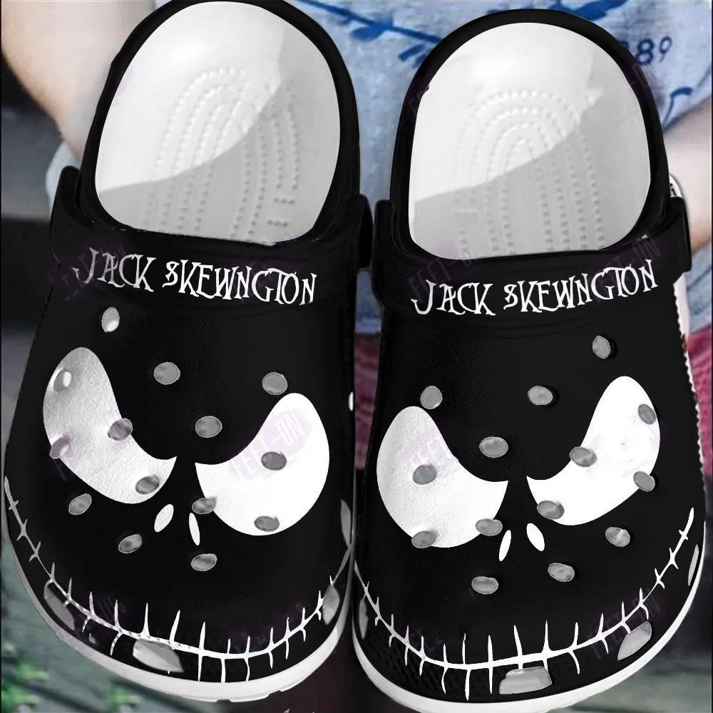 Jack Skellington Soft Clogs 1 Jack Skellington Soft Clogs