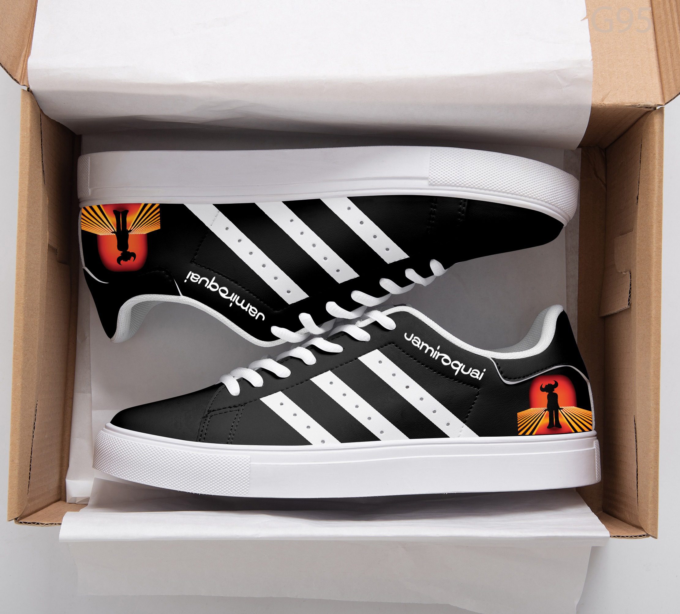 Jamiroquai Band 3 Stan Smith Shoes 1 Jamiroquai Band 3 Stan Smith Shoes