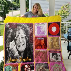 Janis Joplin 3 Blanket