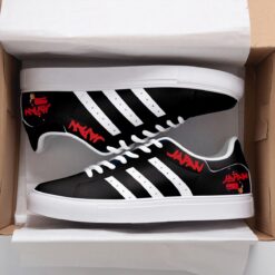 Japan Band Black Stan Smith Shoes