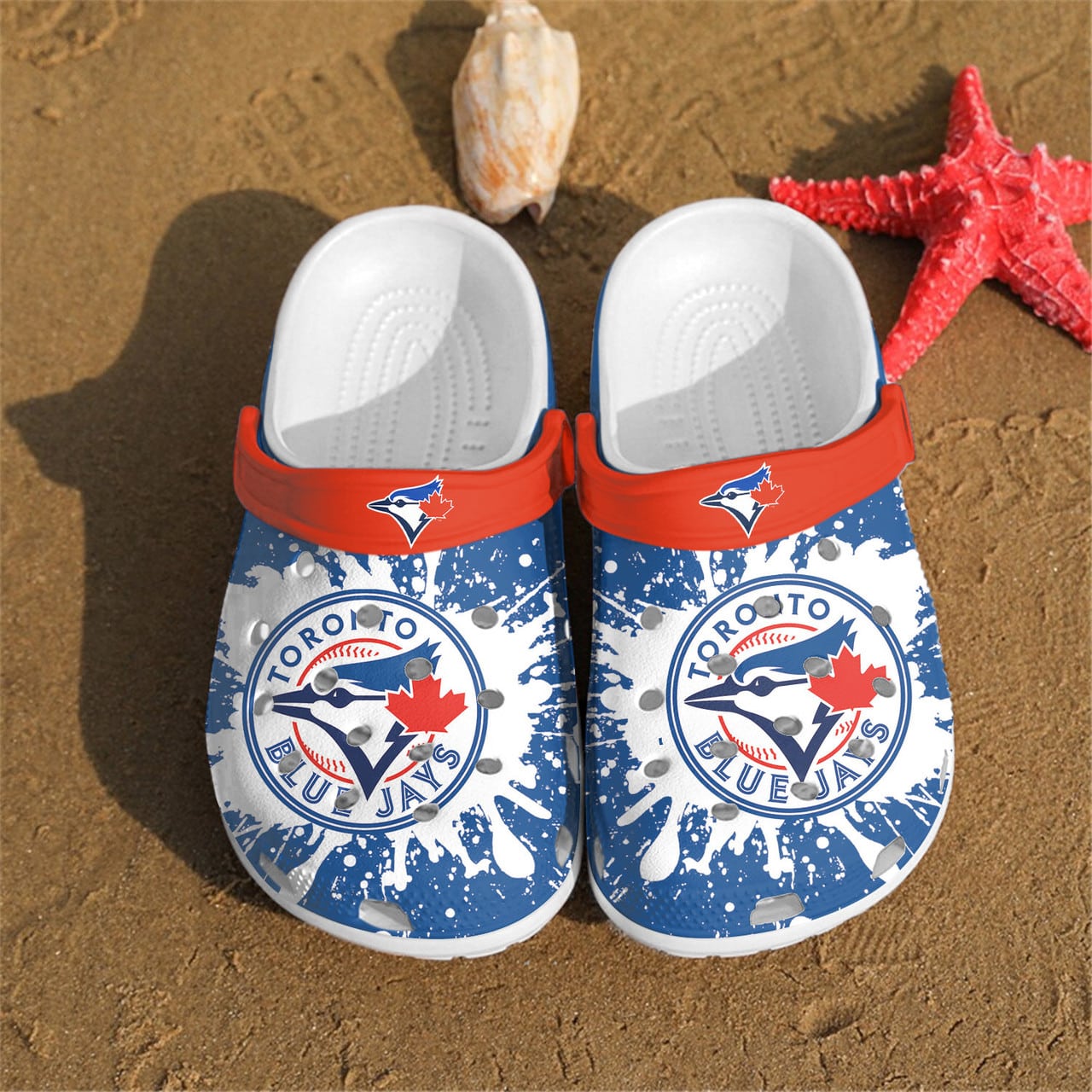 Toronto Blue Jays Lover Soft Clogs 1 Toronto Blue Jays Lover Soft Clogs