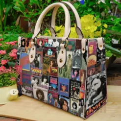 Jim Morrison 3 Leather Handbag