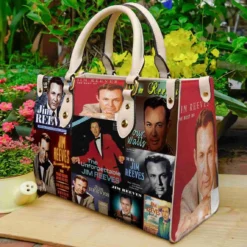 Jim Reeves 1 Leather Handbag