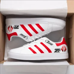 Kimi Räikkönen Red Stan Smith Shoes