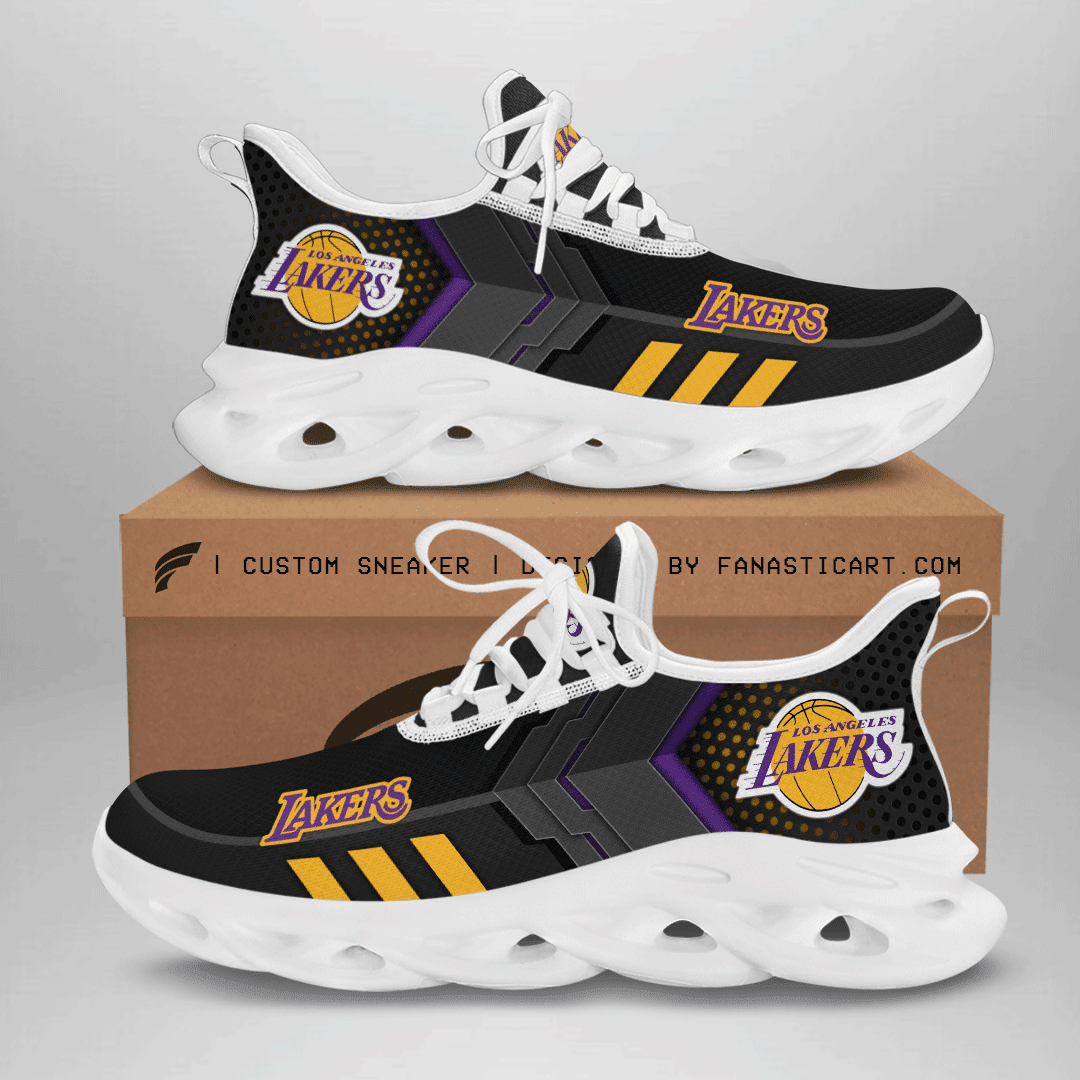 Los Angeles Lakers Balance Max Soul Shoes 1 Los Angeles Lakers Balance Max Soul Shoes