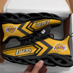 Los Angeles Lakers Golden Black Max Soul Shoes