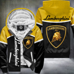 Lamborghini Yellow Fleece Jacket