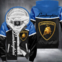 Lamborghini Blue Fleece Jacket