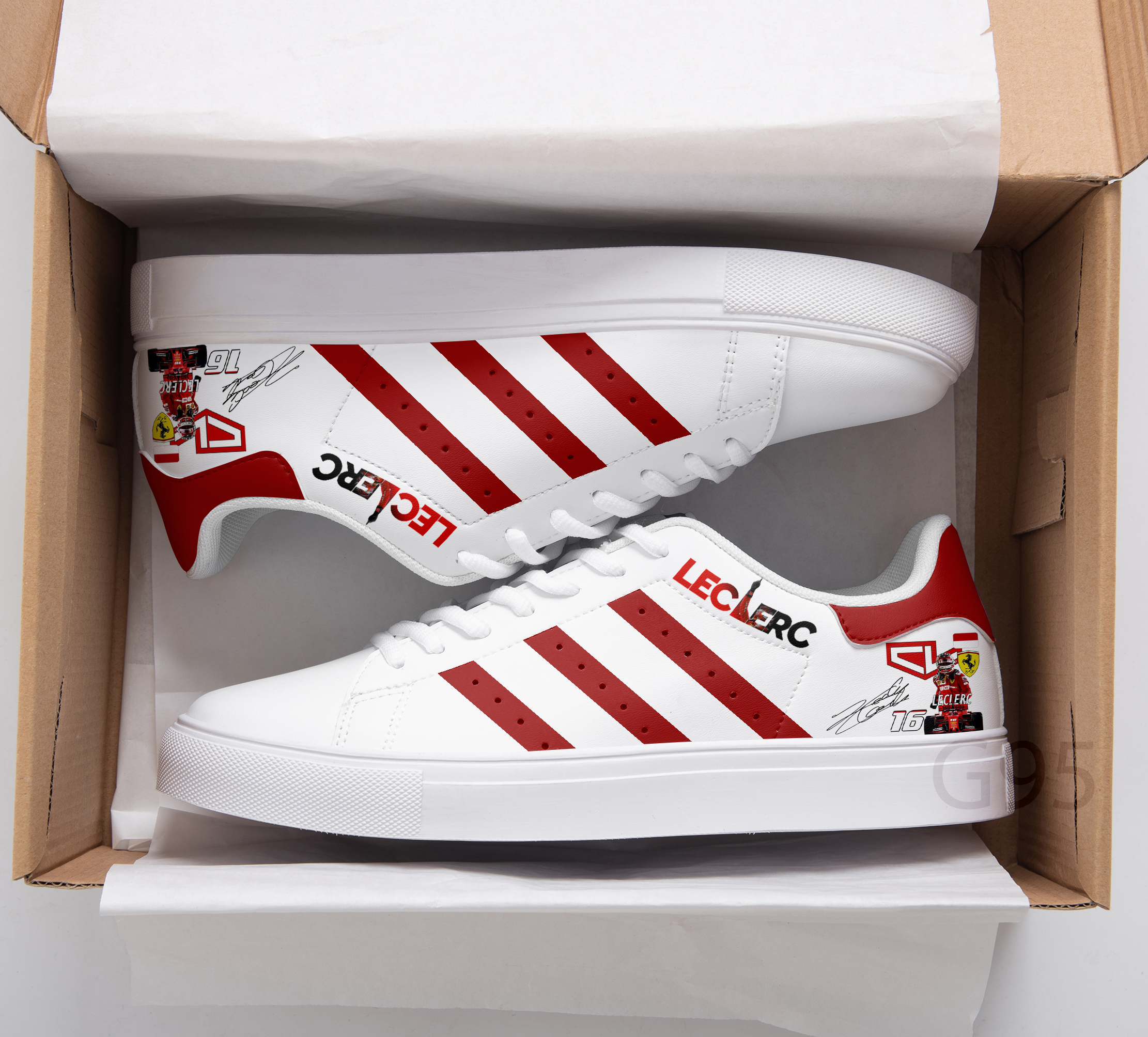 Charles Leclerc Stan Smith Shoes 1 Charles Leclerc Stan Smith Shoes