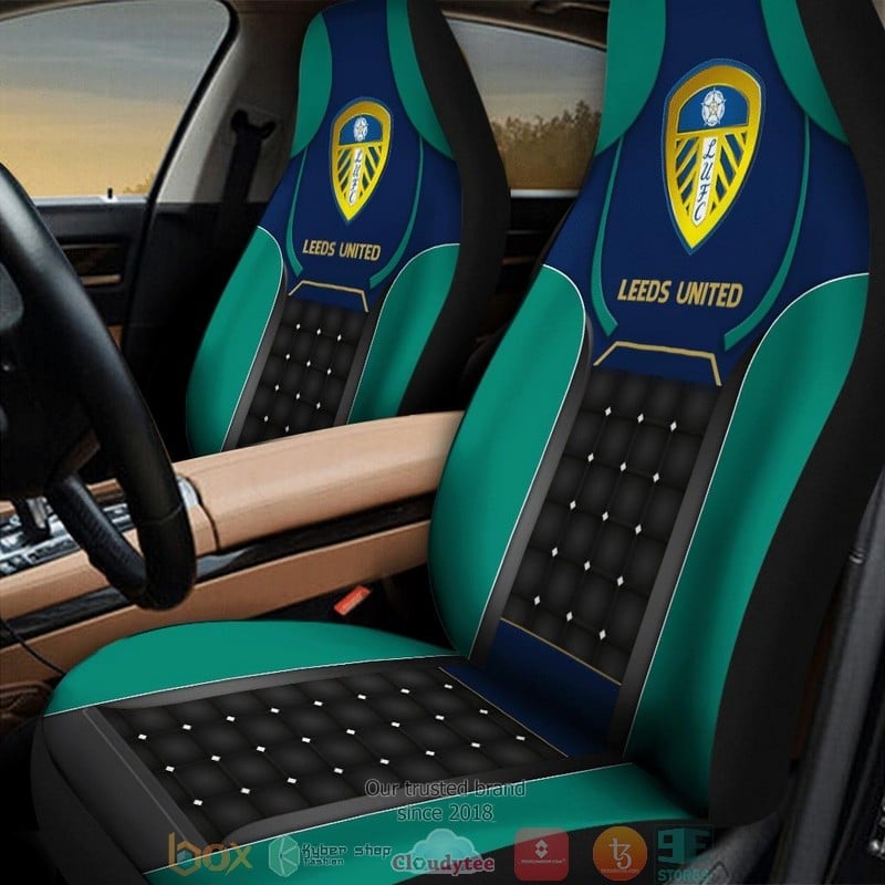 Leeds United Lover Seat Covers 1 Leeds United Lover Seat Covers