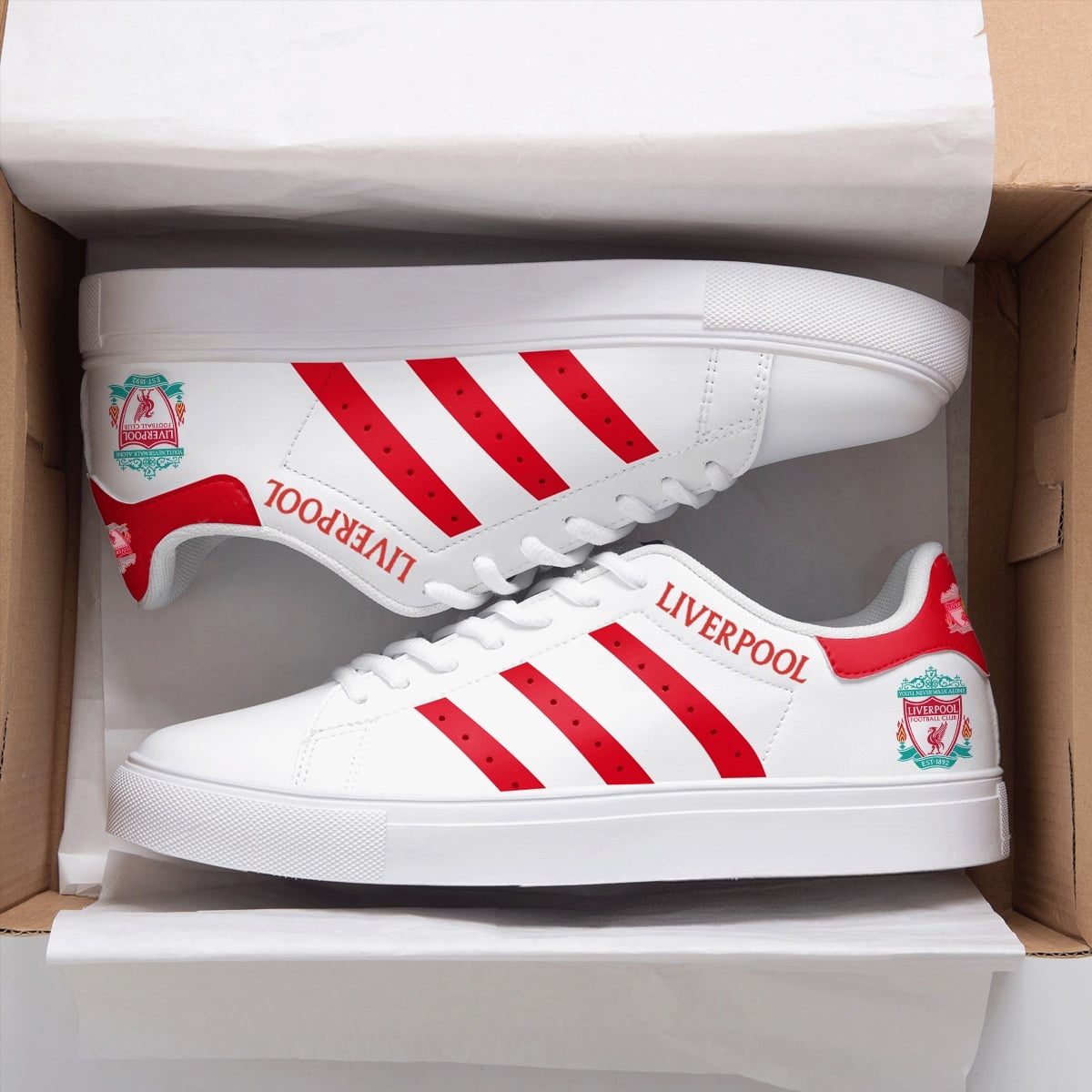 Liverpool PC Stan Smith Shoes 1 Liverpool PC Stan Smith Shoes