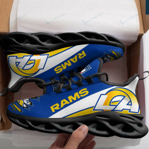 Los Angeles Rams 2 Max Soul Shoes 1 Los Angeles Rams 2 Max Soul Shoes