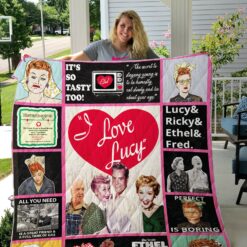 I Love Lucy Blanket