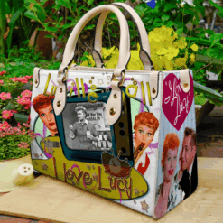 I Love Lucy 3 Leather Handbag